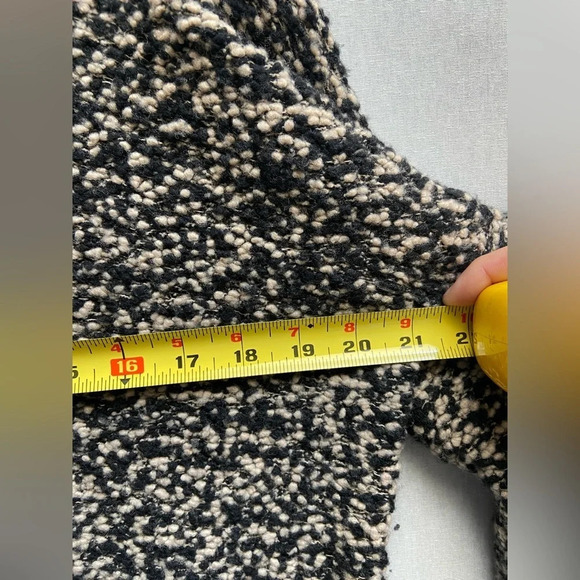 Rag & Bone speckled color blocked  pullover wool oversized sweater Sz Xs - Picture 12 of 14